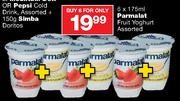 Parmalat Fruit Yoghurt-6 x 175ml