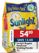 Sunlight Regular Handwash Washing Powder-3kg