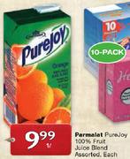 Parmalat PureJoy 100% Fruit Juice Blend Assorted-1L Each