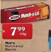 Moir's Munch-a-Lot Biscuits-175gm