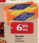 Royalty Cream Crackers-200gm