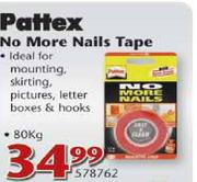 Pattex No More Nails Tape-80kg Each