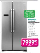 Hisense Side By Side Freezer/Fridge-730Ltr Each