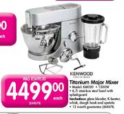 Kenwood Titanium Major Mixer-Each 