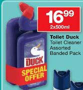 Toilet Duck Toilet Cleaner Assorted Banded Pack-2x500ml
