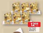 Pnp Easter Chocolate Bunnies-3's Each