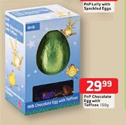 Pnp Chocolate Egg With Toffees-150g
