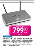Billion Wireless ADSL/3G Modem Router N73X