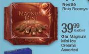 Ola Magnum Mini Ice Creams Assorted-6x60ml