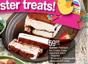 Garner Premium Ice Cream Cake Assorted Tiramisu/Blueberry Cheesecake/Peppermint-1.2L Each