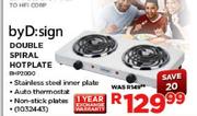 byD:sign Double Spiral Hotplate-Each