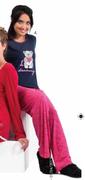 Legend Pug Print Long Knit Pyjama