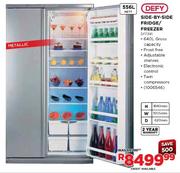 Defy Side-By-Side Fridge/Freezer-556Ltr(DFF391)