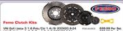 Femo Clutch Kits VW Golf/Jetta 3 1.6 Polo/Citi 1.4i/Bi 200x20.6-24(FEM WV203)-Per Set