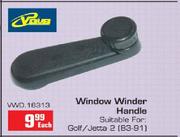 VDUB Window Winder Handle For Gole/Jetta 2 83-91(16313)-Each