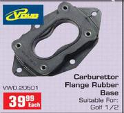 VDUB Carburettor Flange Rubber Base For Golf 1/2(VWD 20501)-Each