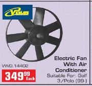 VDUB Electric Fan With Air Conditioner For Golf 3/Polo(VWD14402)-Each