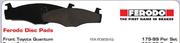 Ferodo Disc pads For Front Toyota Quantum(FER FD85540)-Per Set