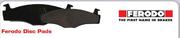 Ferodo Disc pads For Front Nissan 4x4/2 V6(FER FD8652)-Per Set