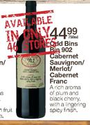 Odd Bins Bin 902 Cabernet Sauvignon/Merlot/Cabernet Franc-750ml