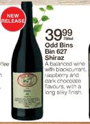 Odd Bins Bin 627 Shiraz-750ml