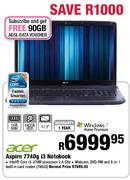 Acer Aspire 7740g i3 Notebook