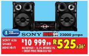 Sony 626 Shake Mini Hi-Fi
