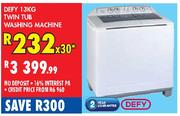 Defy Twin Tub Washing Machine-13kg