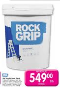 Rock Grip Acrylic Roof Paint-20L