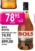 Bols Brandy-12 x 750ml