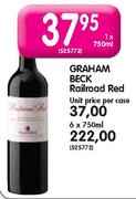 Graham Beck Railroad Red-750ml