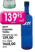 Skyy Imported Vodka-750ml