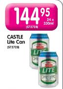 Castle Lite Can-24 x 330ml