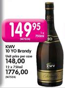 KWV 10 YO Brandy-750ml
