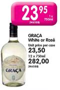Graca White or Rose-12 x 750ml