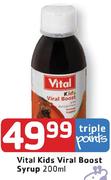 Vitral Kids Viral Boost Syrup-200Ml