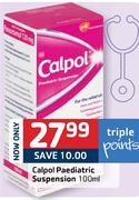 Calpol Paediatric Suspension-100Ml Each