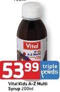 Vitral Kids A-Z Multi Syrup-200Ml