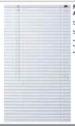 Finishing Touches Aluminium Venetian Blinds-470x900mm Each