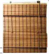 Finishing Touches African Wooven Roll Up Blinds-600x1300mm Each