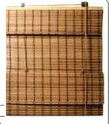 Finishing Touches African Wooven Roll Up Blinds-570x1600mm Each