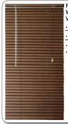 Finishing Touches Wood Grain Aluminium Venetian Blinds-960x900mm Each