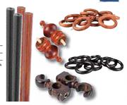 Rufflette Wood Poles-2m Each