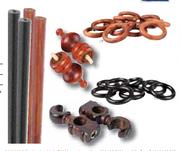 Rufflette Wood Poles-1.5m Each