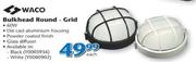 Waco Bulkhead Round-Grid-60W Each
