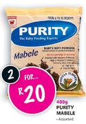 Purity Mabele-2x400g