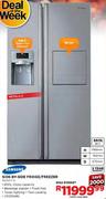 Samsung 660Ltr Side-By-Side Fridge/Freezer-RS21HFTTS