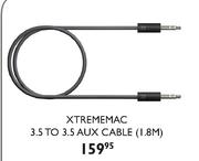Xtrememac 3.5 To 3.5 AUX Cable-(1.8M)