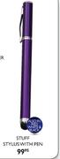 Stuff Stylus With Pen-Each