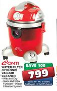 Conti Water Filter Cyclonic Vacuum Cleaner